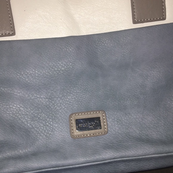 Leather Blue and white Shoulder bag - Picture 2 of 4